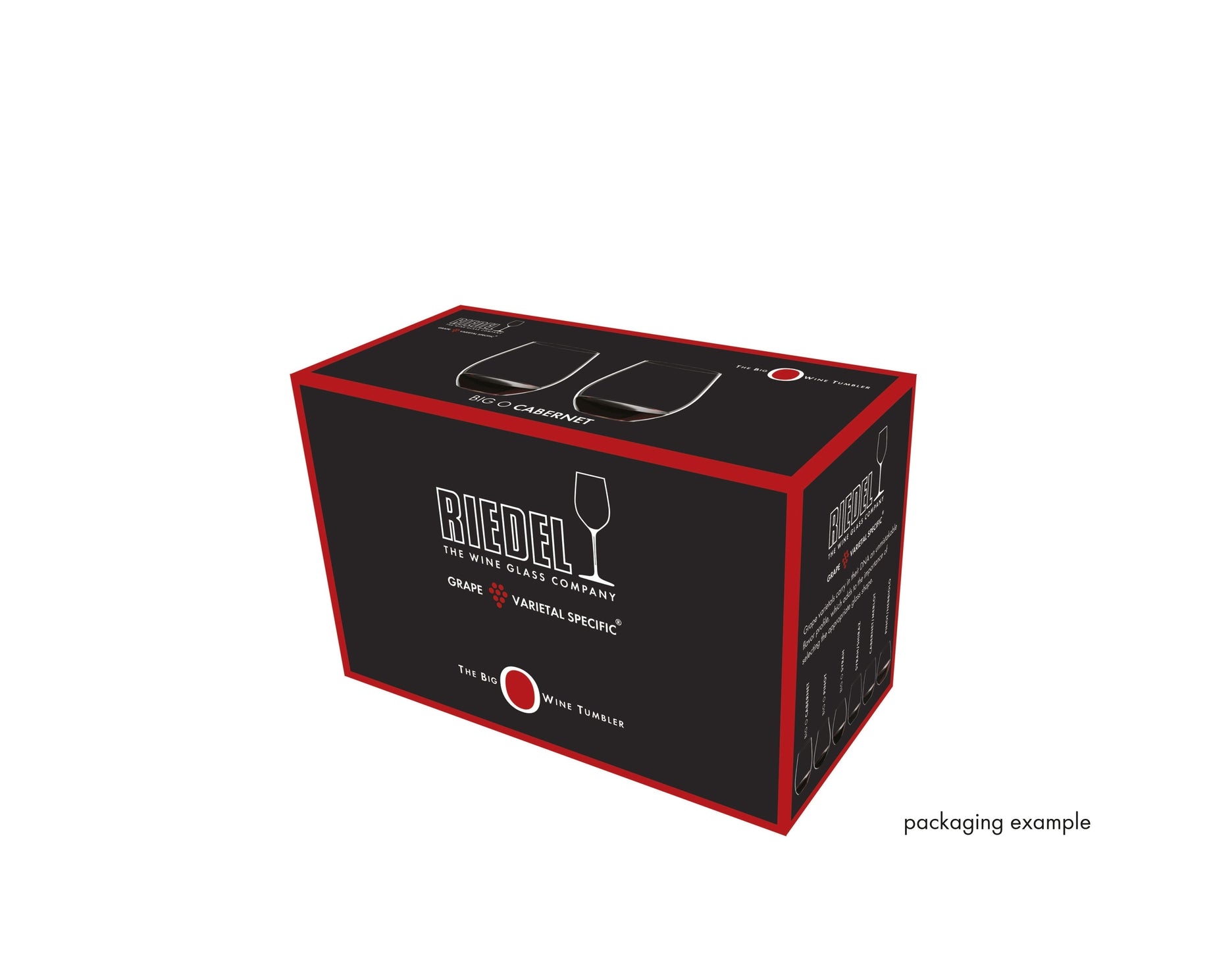 RIEDEL The O Wine Tumbler Cabernet/Merlot - 2 Glasses Set