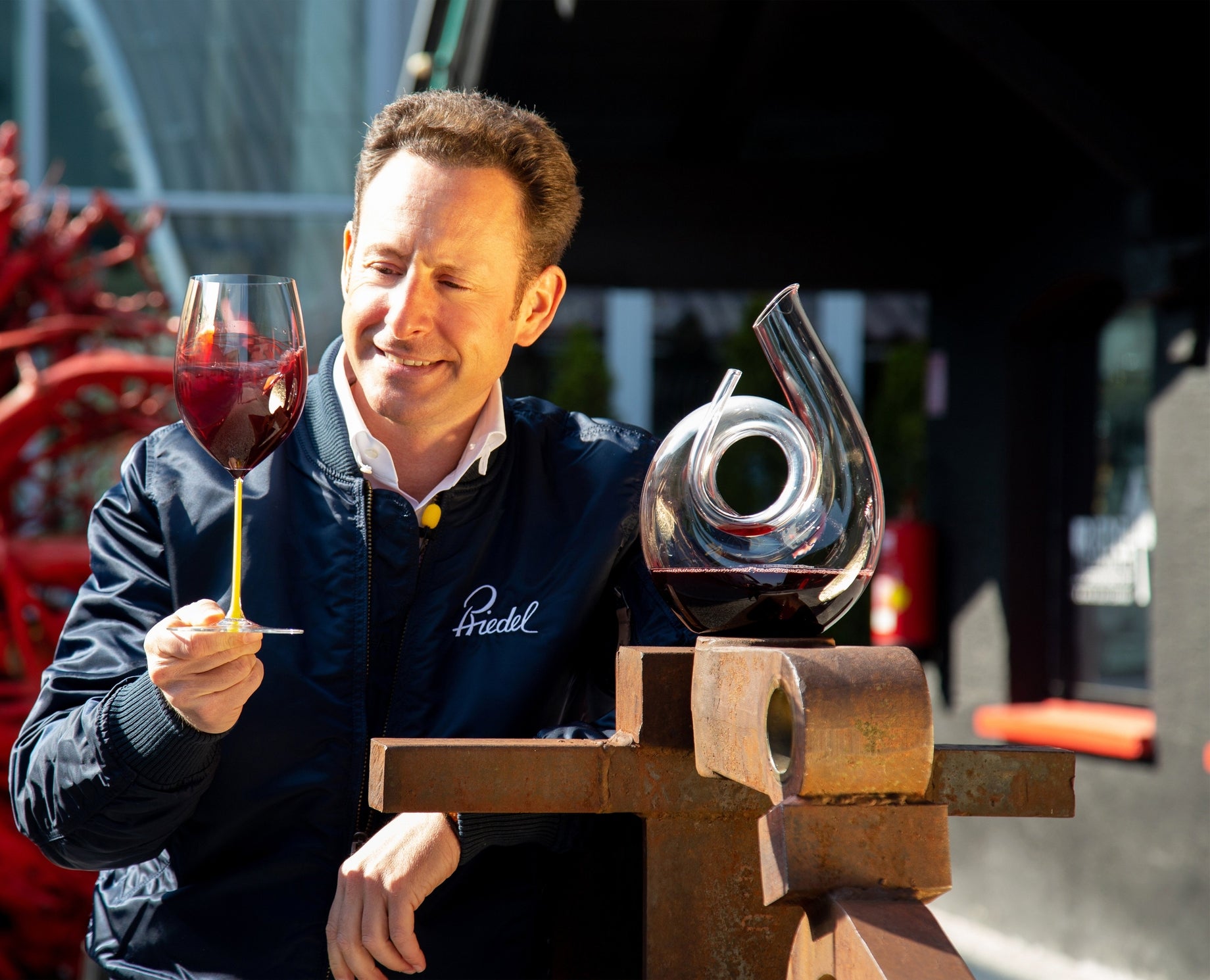 RIEDEL Ayam Dekanter - Svart