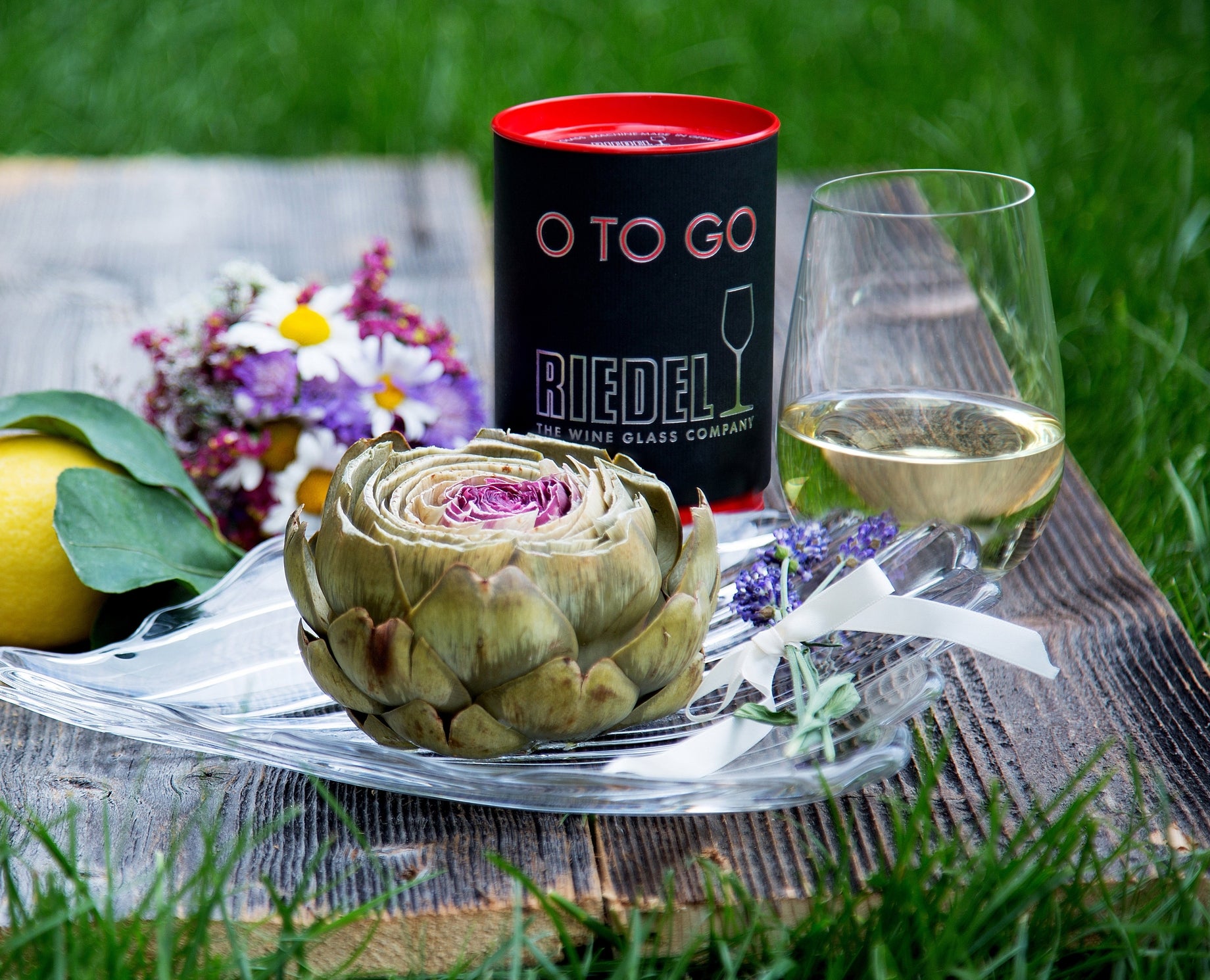 RIEDEL The O Wine Tumbler O to Go White Wine - Single Glass