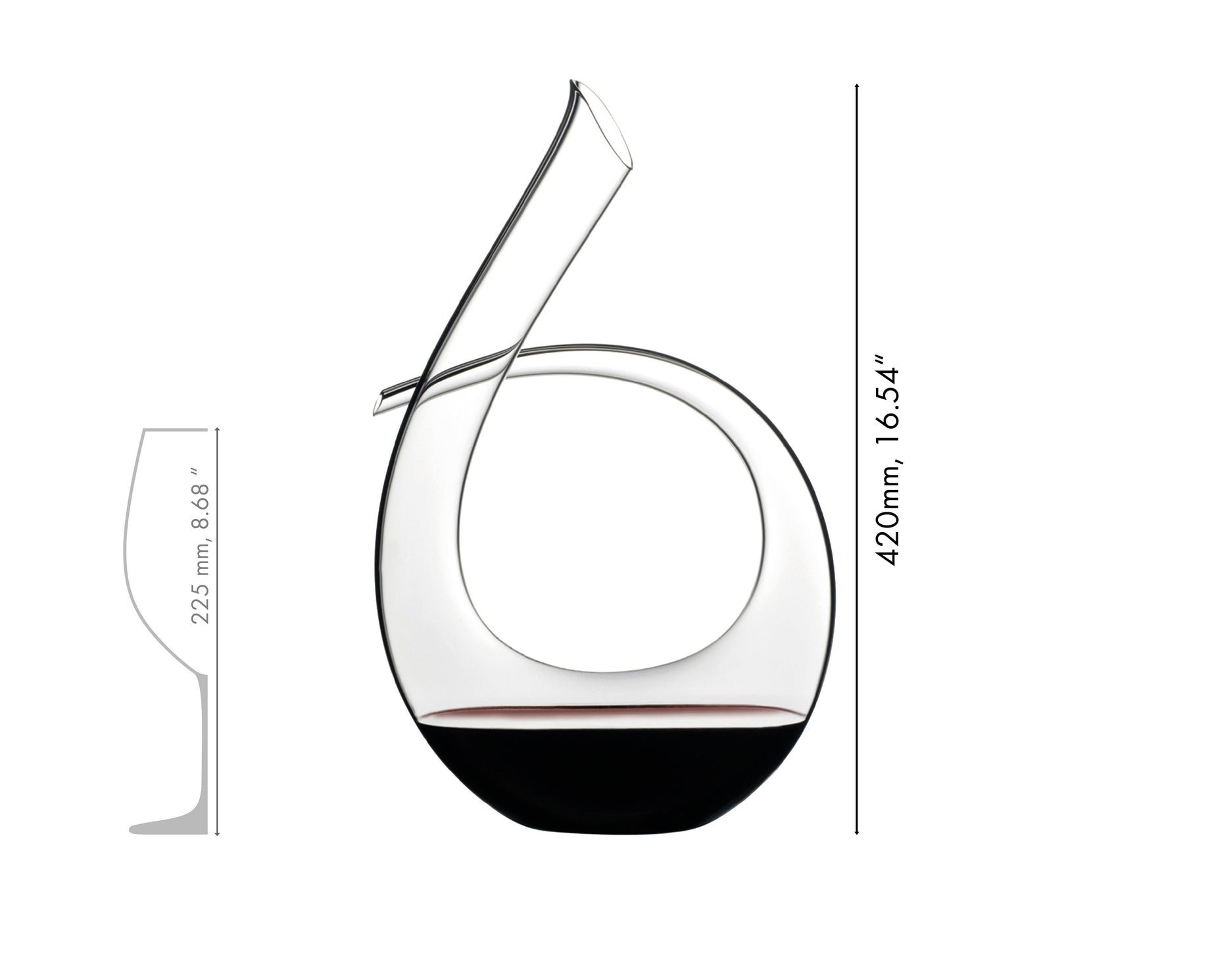 RIEDEL Black Tie Decanter