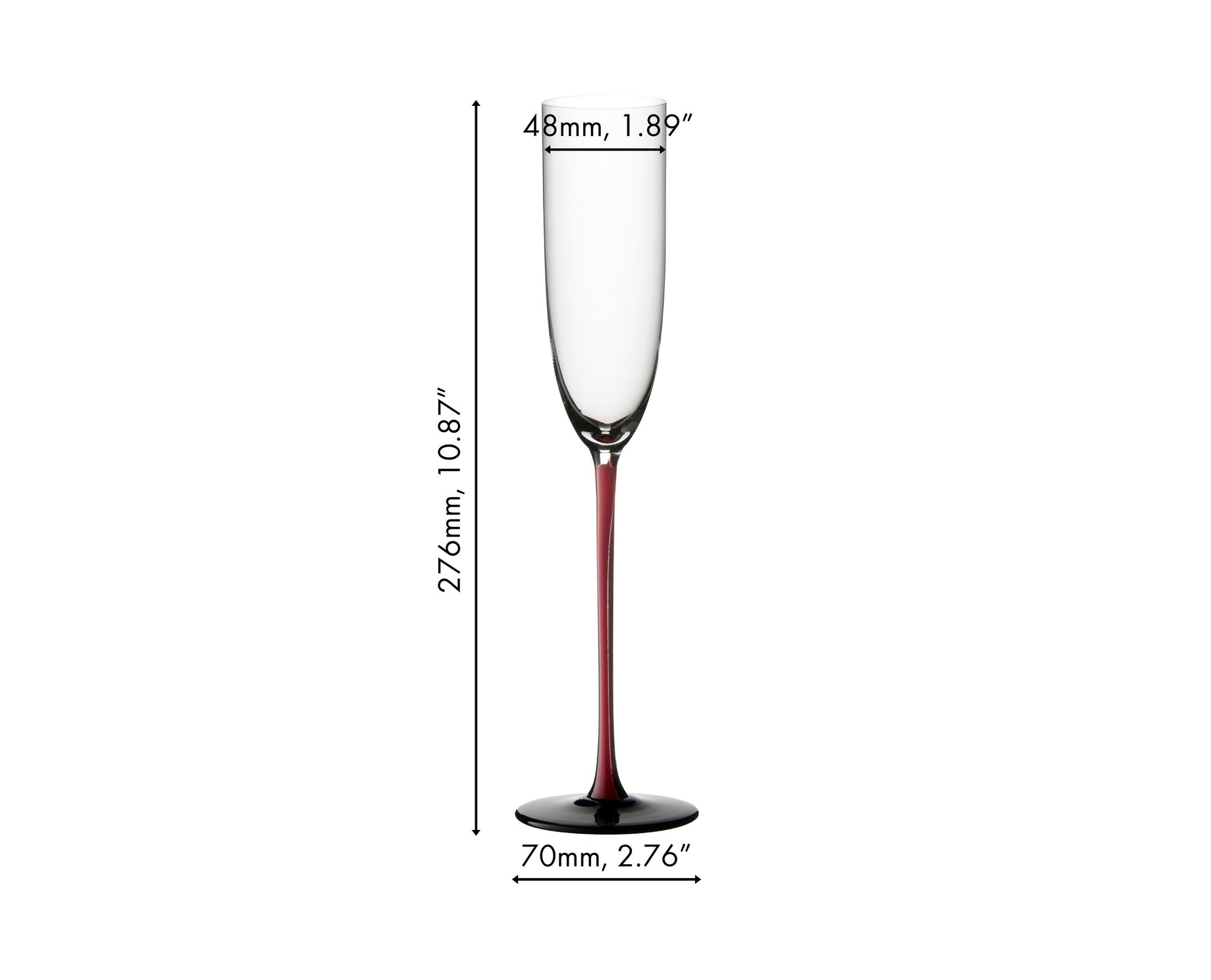 RIEDEL Black Series Collector's Edition Champagne Flute - Single Glass