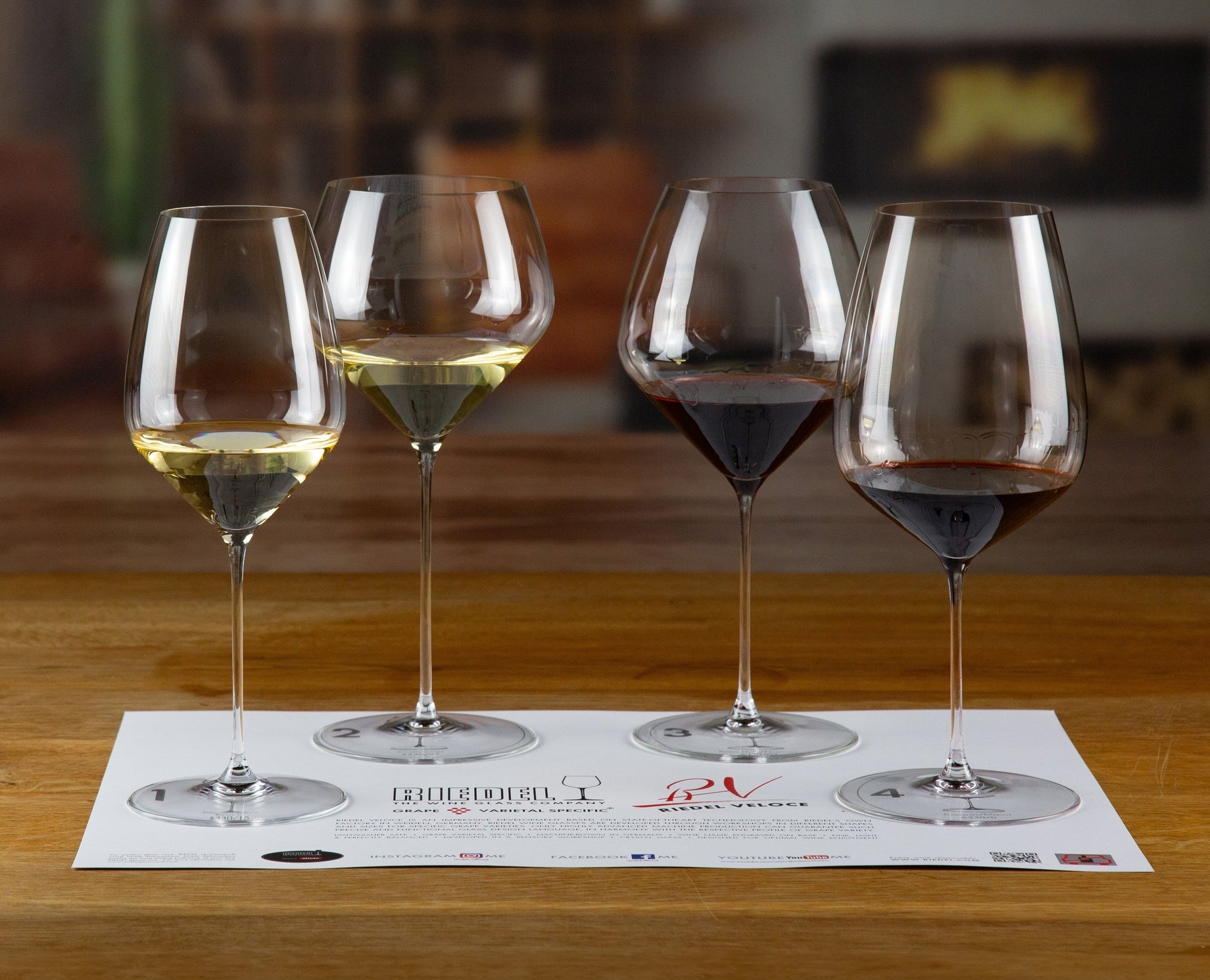 Ensemble de dégustation RIEDEL Veloce - Set de 4 verres