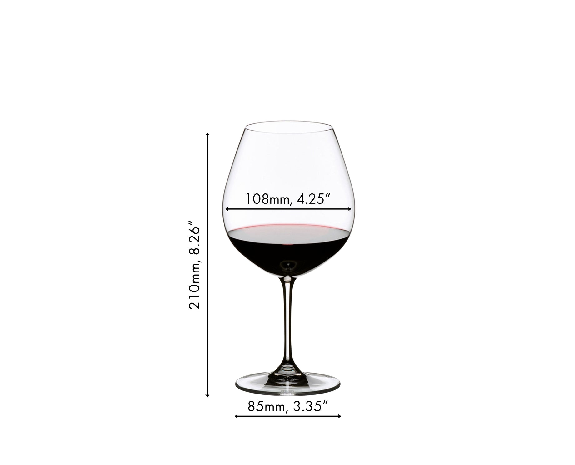 RIEDEL Vinum Pinot Noir (Rojo de Borgoña) - Set de 2 copas