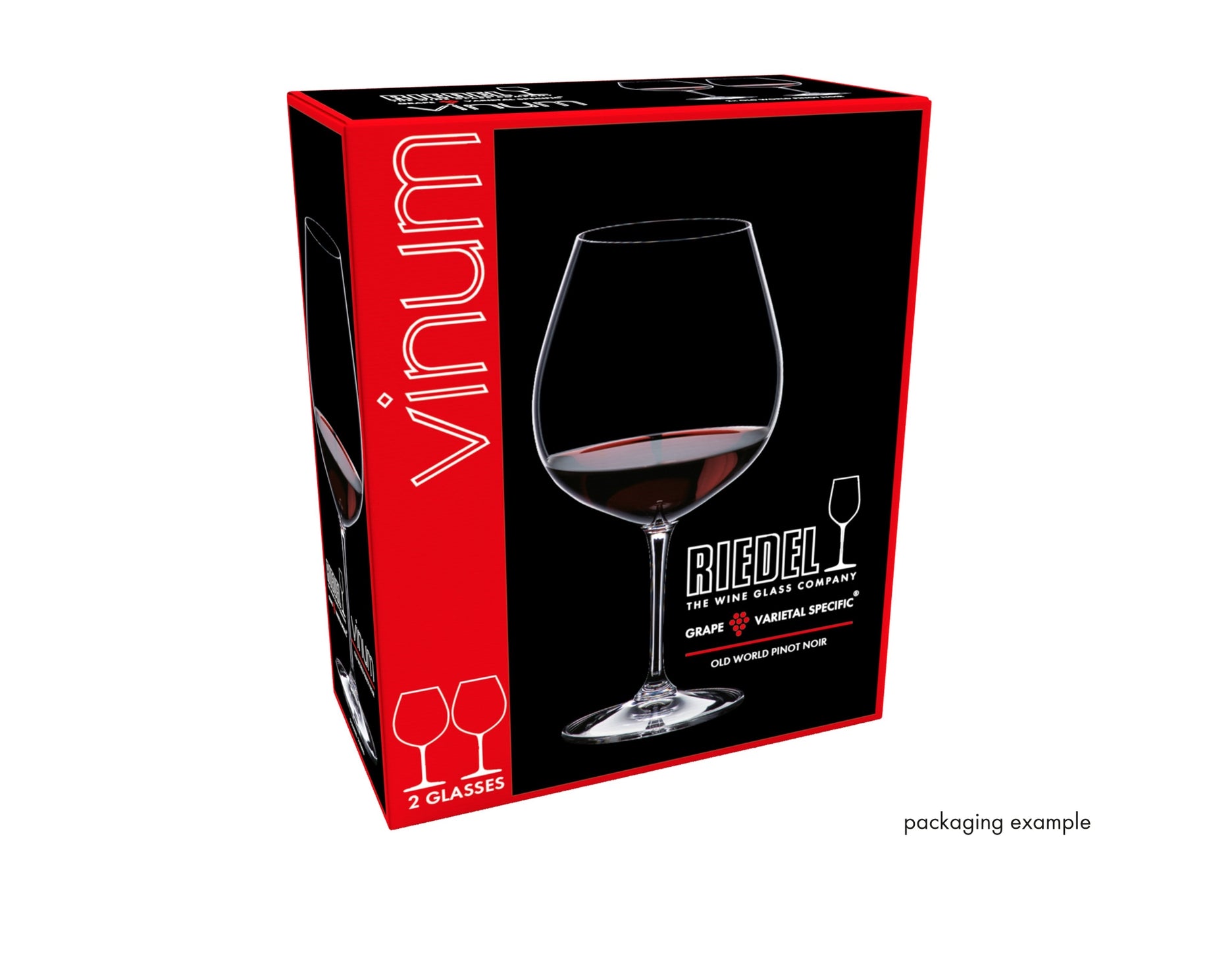 RIEDEL Vinum Pinot Noir (Rojo de Borgoña) - Set de 2 copas