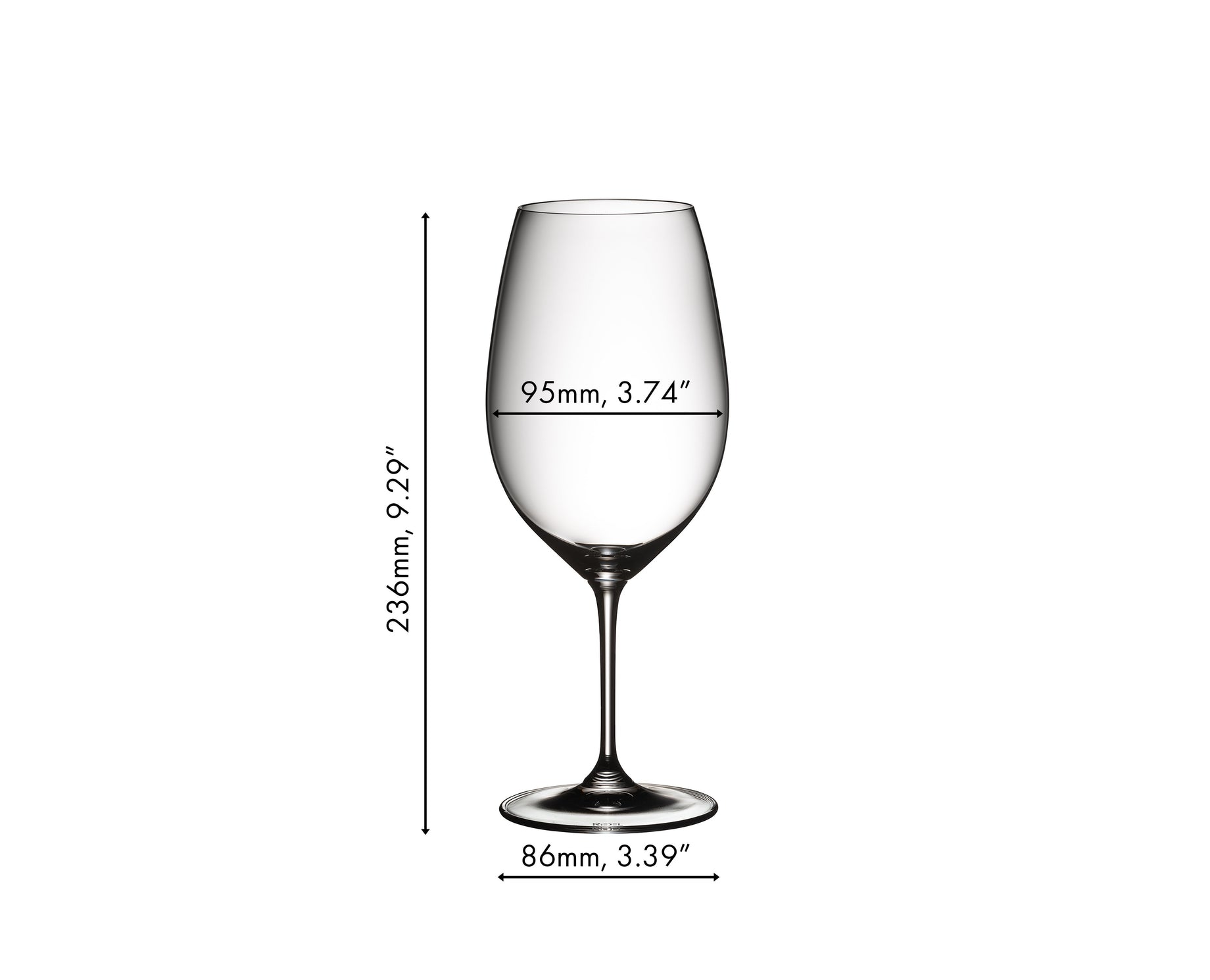 RIEDEL Vinum Syrah/Shiraz - 2 Glasses Set