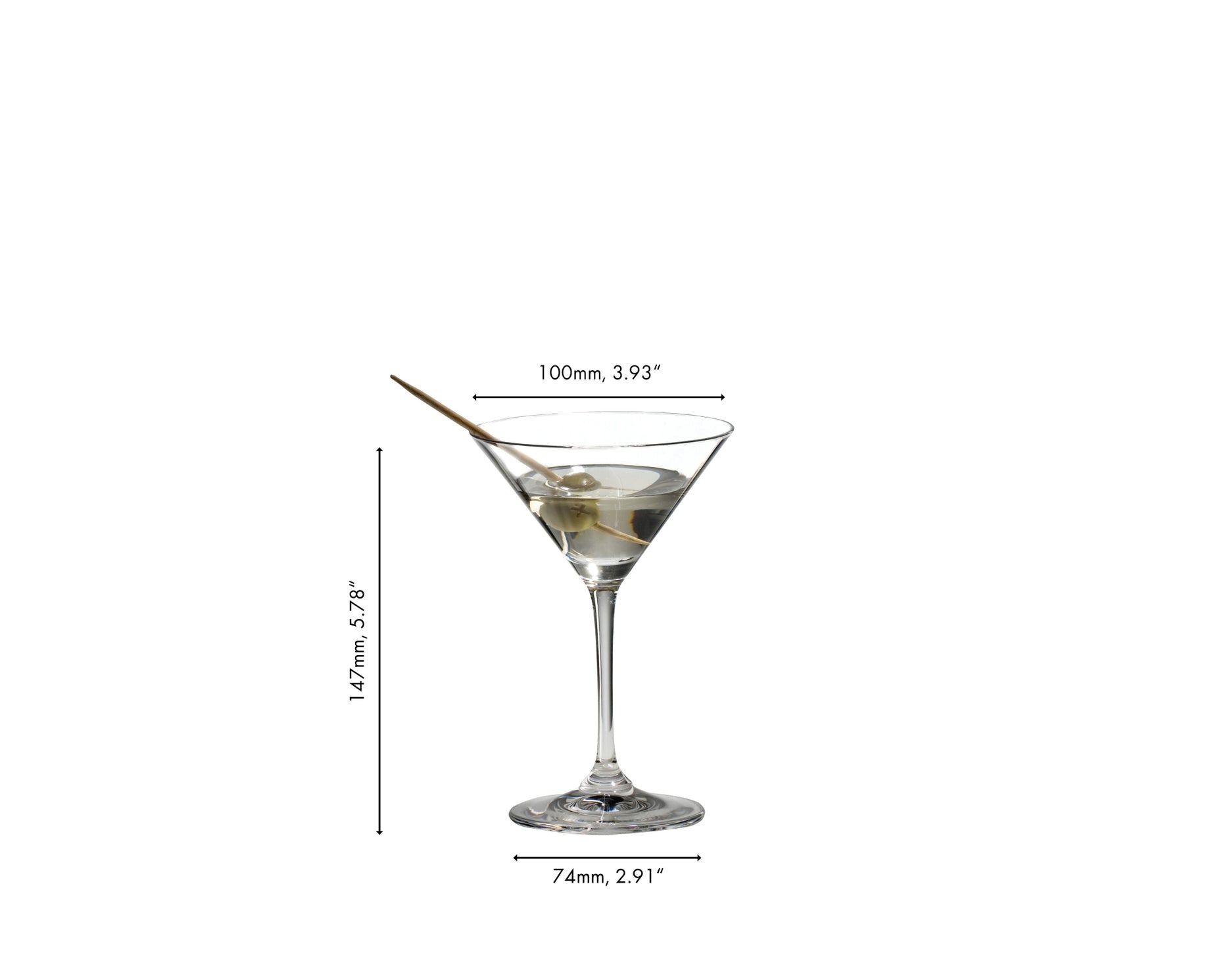 RIEDEL Vinum Martini - Set de 2 vasos