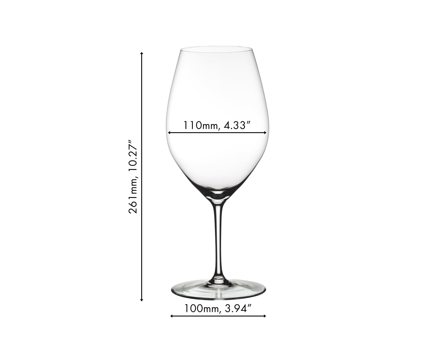 RIEDEL Wine Friendly RIEDEL 001 - Magnum - Set de 4 Copas