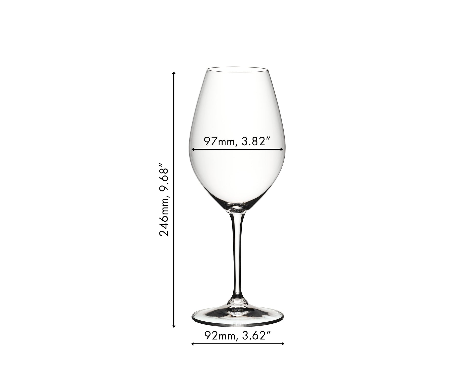 RIEDEL Vino Amigable Vino Tinto - Set de 4 Copas