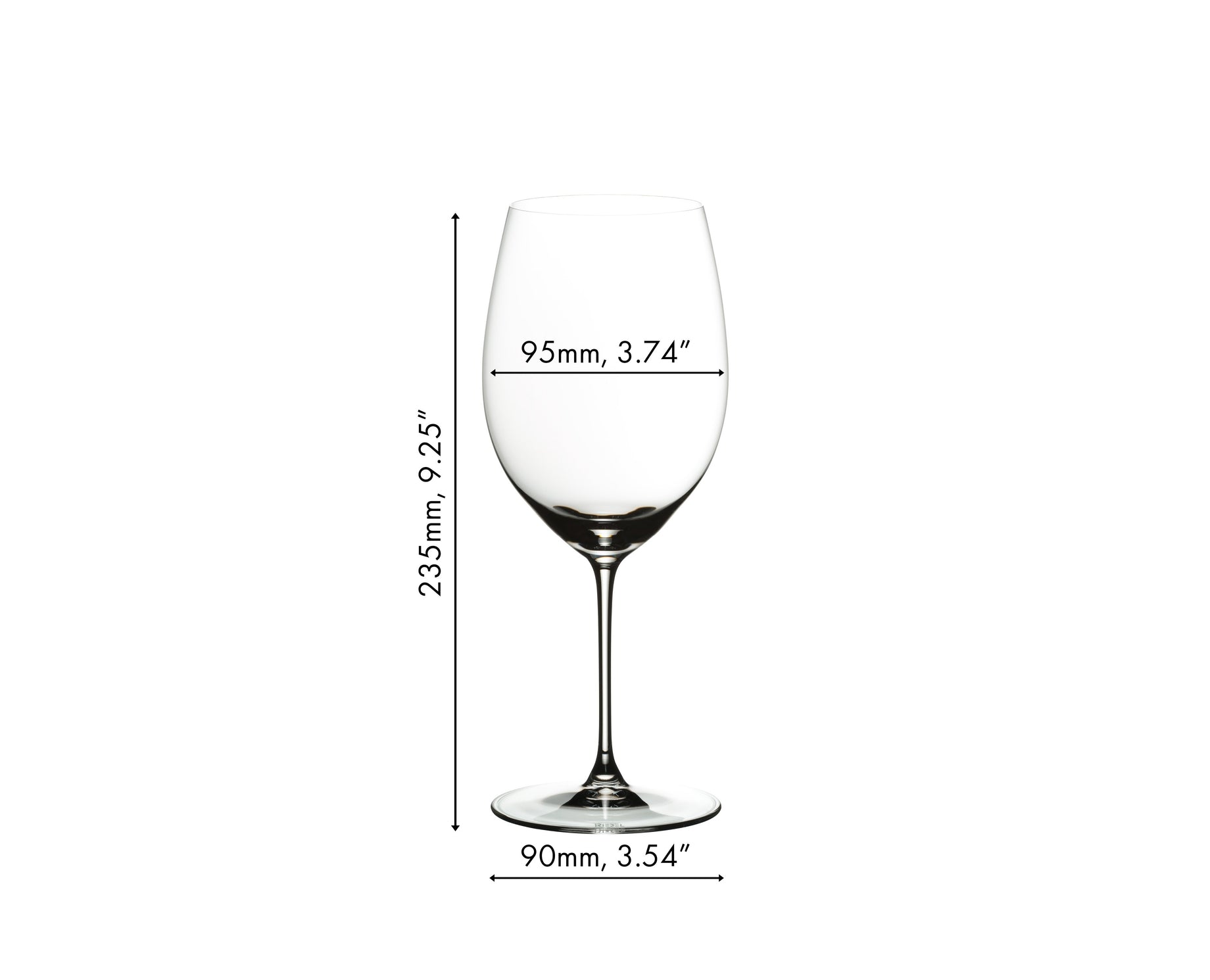 RIEDEL Veritas Cabernet/Merlot - 2 Glasses Set