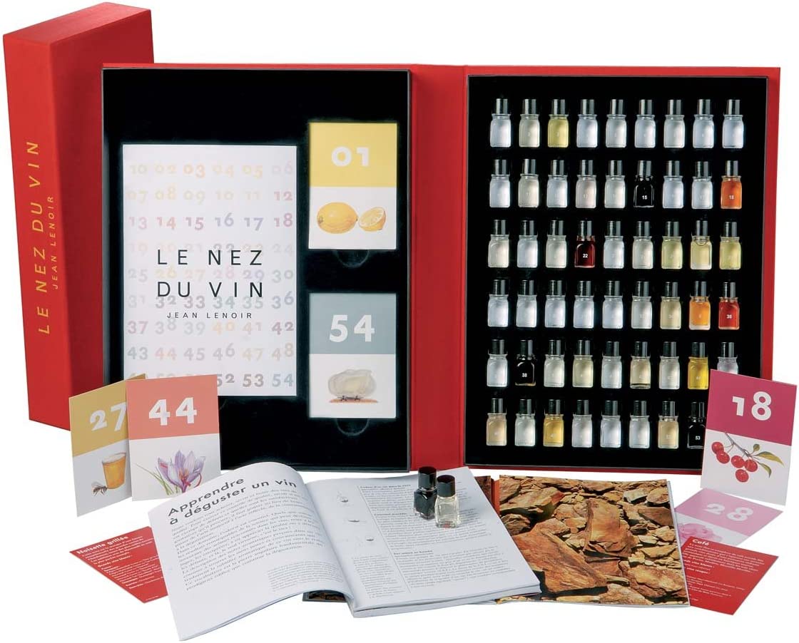 Wine Aroma Kit Le Nez Du Vin 54 Wine Aromas by Jean Lenoir