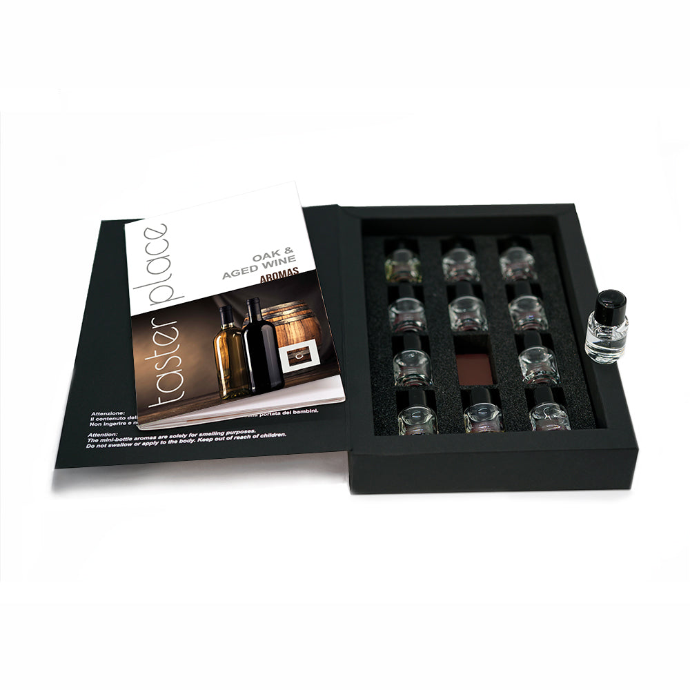 TASTERPLACE Oak & Aged Wine Aroma Kit packaging