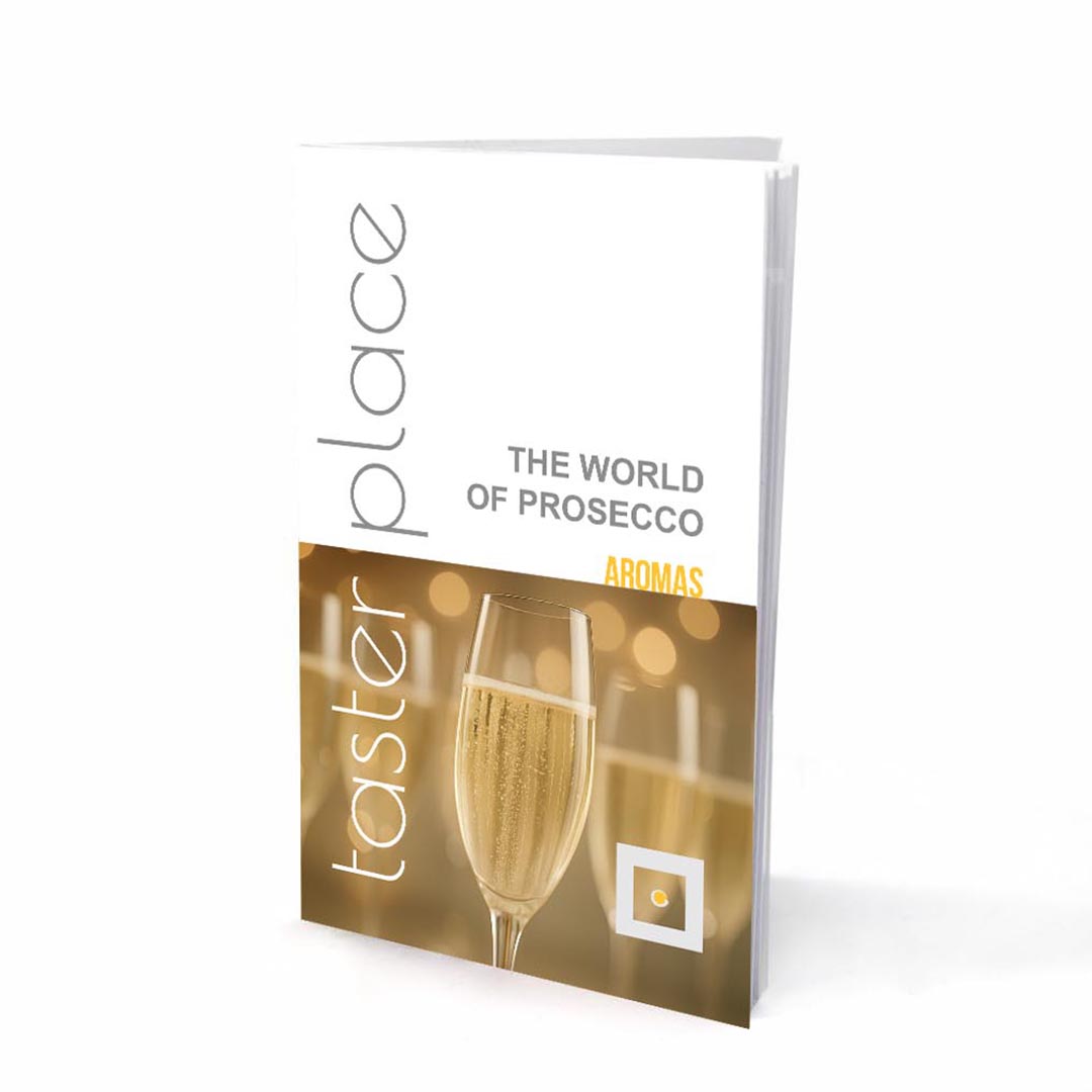 12 Prosecco aroma vials — Tasterplace professional sparkling wine nose training kit