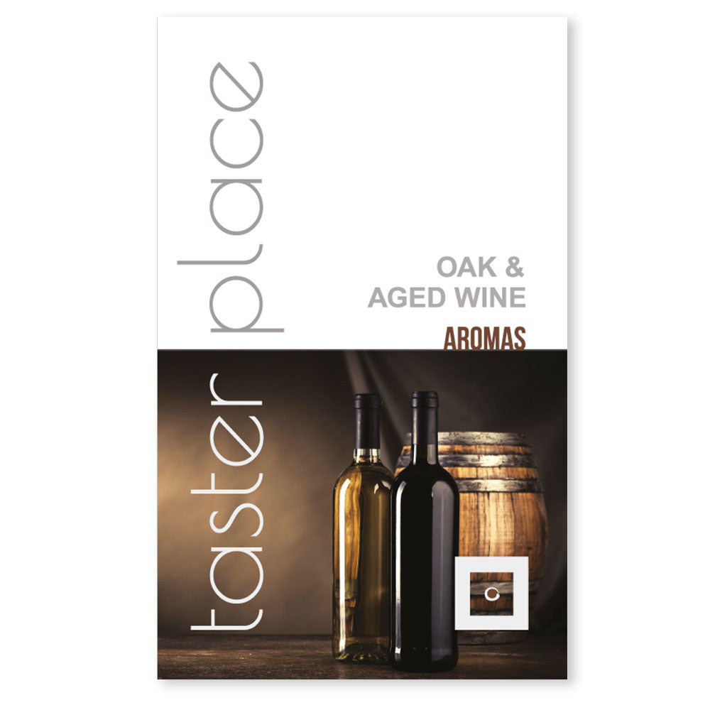 TASTERPLACE Oak & Aged Wine aroma kit booklet