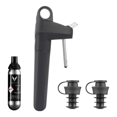 Coravin Pivot wine preservation system — for synthetic cork and screwcap bottles