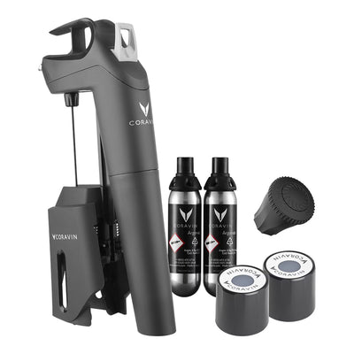 Coravin Timeless Three+ wine preservation system — pour without removing the cork