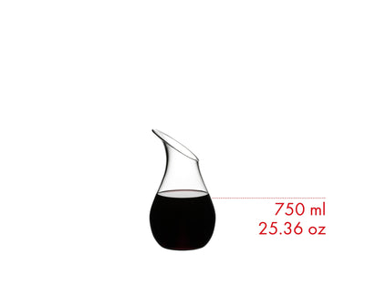 RIEDEL O Single Decanter — compact dishwasher-safe crystal decanter — view 2