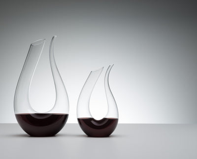 RIEDEL Amadeo Mini Decanter — compact lyre-shaped crystal decanter for half-bottles — view 2