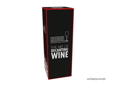 RIEDEL Cornetto Magnum Decanter — slim elongated handmade crystal for magnum bottles — view 4