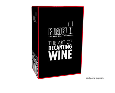 RIEDEL Horn Decanter — double-decanting handmade crystal with golden stripe — view 5