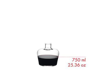RIEDEL Margaux Decanter — M Series compact handmade crystal wine decanter — view 2