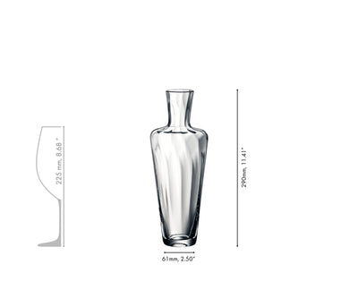 RIEDEL Mosel Decanter — M Series slim handmade crystal decanter — view 4