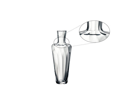 RIEDEL Mosel Decanter — M Series slim handmade crystal decanter — view 2