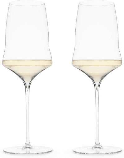 Josephine No 1 white wine glass set — luxury crystal glassware gift for wine lovers