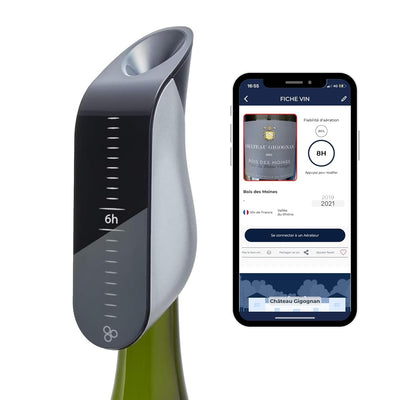 Aveine Original – Connected Wine Aerator with Instant 1 to 24 Hour Aeration