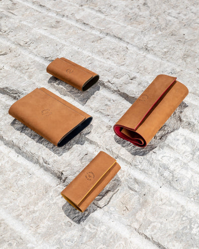 Oeno Collection Nomad – 6-Piece Wine Toolkit in Italian Leather Case