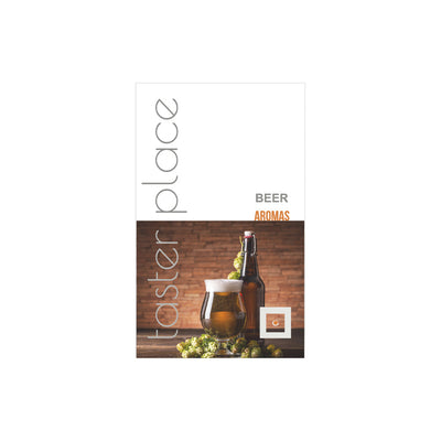 Tasterplace 12 beer aromas — includes beer tasting booklet for Cicerone students