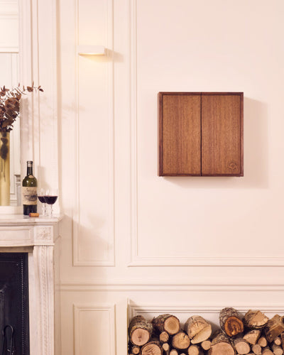 Wine-Lover's Curiosities Cabinet – Wall-Mounted Wine Tool Collection