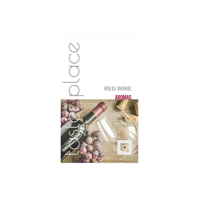 Tasterplace red wine kit — aroma identification booklet for beginner wine tasters