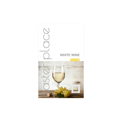 Tasterplace white wine kit — aroma booklet for beginner wine tasters and WSET students