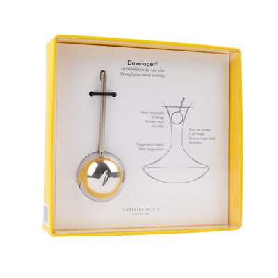 Developer Wine Aerator packaging