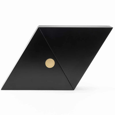Geometry – Sculptural Black Box with Oeno Motion Gold Corkscrew