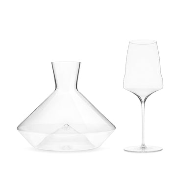 Josephinenhütte Brilliant decanter — luxury handblown crystal gift for wine lovers