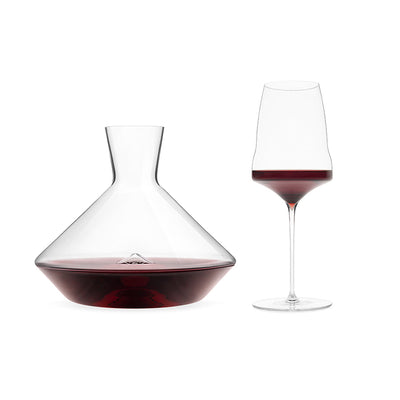 Josephinenhütte Brilliant decanter — luxury handblown crystal gift for wine lovers