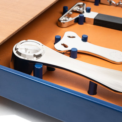 Le Plateau – Cherry Wood Wine Tray with Hidden Tool Drawers
