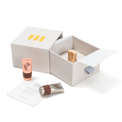 Le Trio Bouchons packaging open