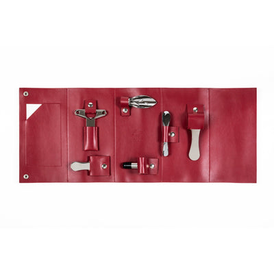 Oeno Collection Nomad – 6-Piece Wine Toolkit in Italian Leather Case