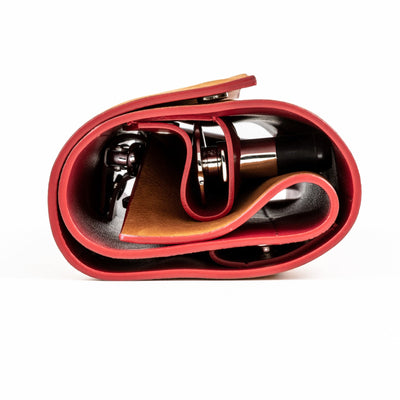 Oeno Collection Nomad – 6-Piece Wine Toolkit in Italian Leather Case