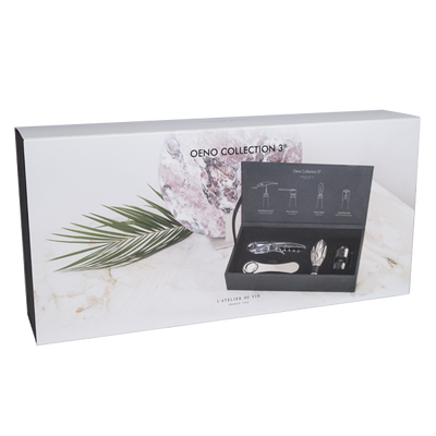 Oeno Collection 3 – 4-Piece Sommelier Toolbox with Personalisation