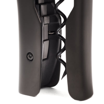 Oeno Motion Madera y Negro – Sacacorchos de Palanca con Mango de Nogal