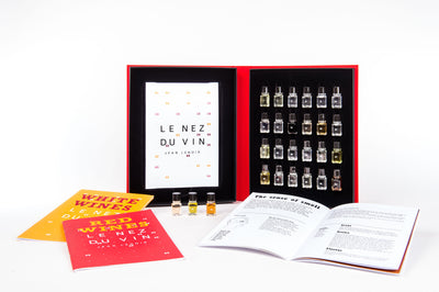 24 aroma vials for red and white wine — Le Nez du Vin Duo nose training kit