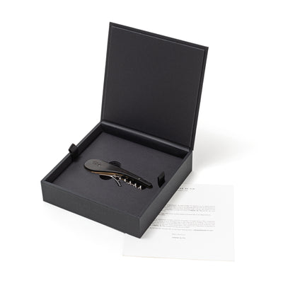 Soft Machine Blade Le Pierre – Ebony & Steel Collector's Corkscrew