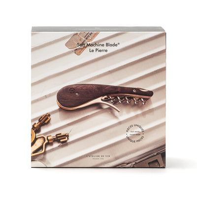 Soft Machine Blade Le Pierre – Ebony & Steel Collector's Corkscrew