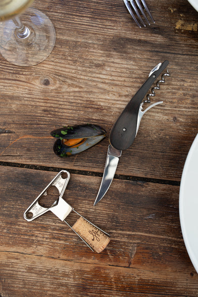 Soft Machine Blade Le Pierre – Ebony & Steel Collector's Corkscrew