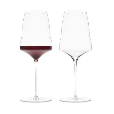 Josephine No 2 universal wine glass — set of 2 mouth-blown crystal by Josephinenhütte