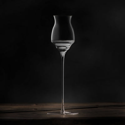 Josephinenhütte No 10 eau de vie glass set — luxury gift for spirits connoisseurs