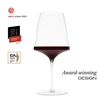 Josephine No 3 — award-winning red wine glass by Josephinenhütte